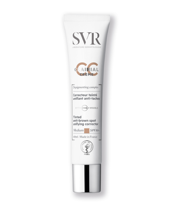 CLAIRIAL CC MEDIUM CREAM CON COBERTURA DE COLOR SPF50